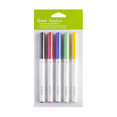 Cricut Pen Set Classics - Cricut kynäsetti, klassikkovärit 5 kpl