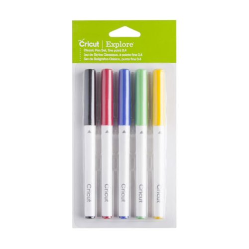 Cricut Pen Set Classics - Cricut kynäsetti, klassikkovärit 5 kpl