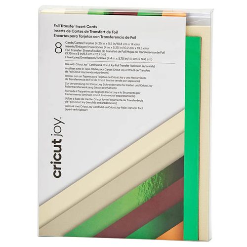 Korttipohjalajitelma foliointiin R20 - Cricut Joy Foil Transfer Insert Cards Cameron Sampler