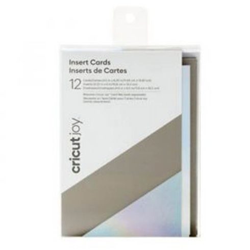 Korttipohjalajitelma R30 - Cricut Joy Insert Cards Gray/Silver Holographic