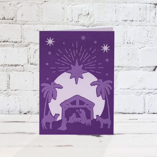 Gemini Cut and Emboss Folder – AWAY IN A MANGER - Image 4
