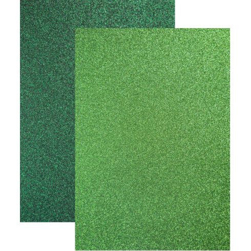 glitter foam