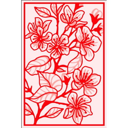 Gemini Create-a-Card 2-puolinen stanssi – CHERRY BLOSSOM - Image 3