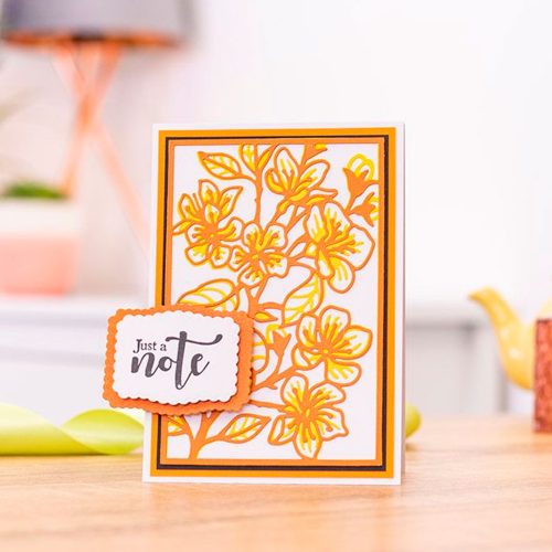Gemini Create-a-Card 2-puolinen stanssi – CHERRY BLOSSOM - Image 2
