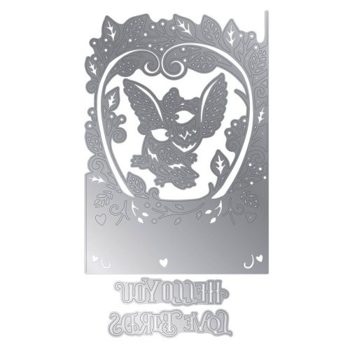 Gemini Create-a-Card stanssi – LOVE BIRDS - Image 3
