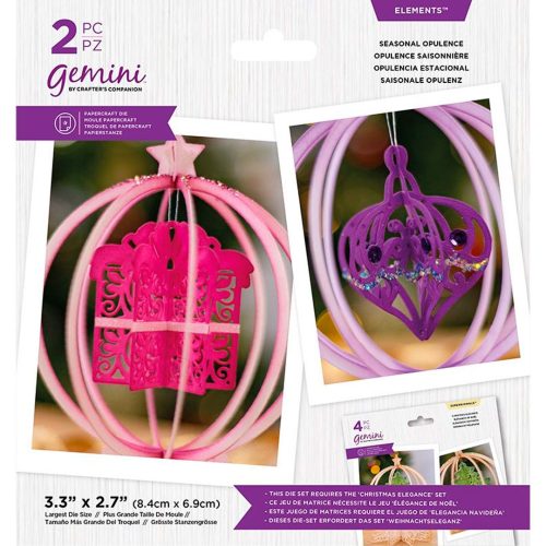 Gemini Elements stanssi - SEASONAL OPULENCE