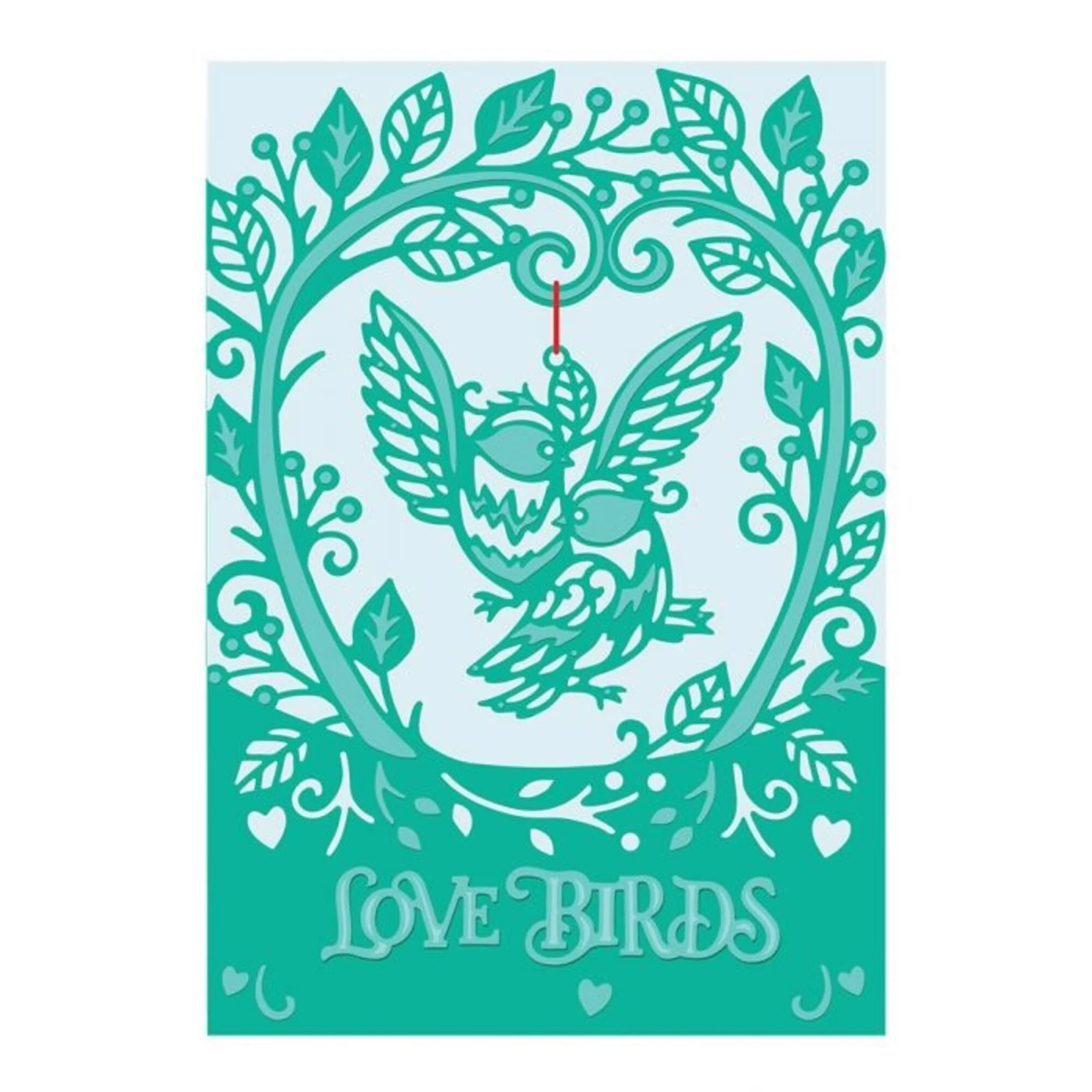 Gemini Create-a-Card stanssi – LOVE BIRDS - Bild 2