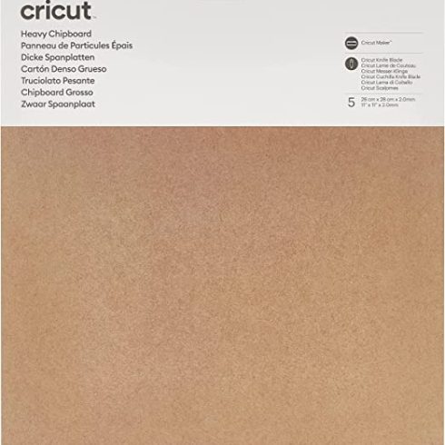 Cricut Heavy Chipboard 28x28cm - Kirjankansikartonki 2 mm
