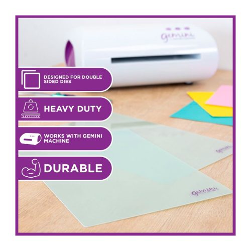 Gemini Cutting Plates for Double-Sided Dies 9x12.5" – vahva leikkuulevy kaksipuolisille stansseille (2kpl) - Image 2