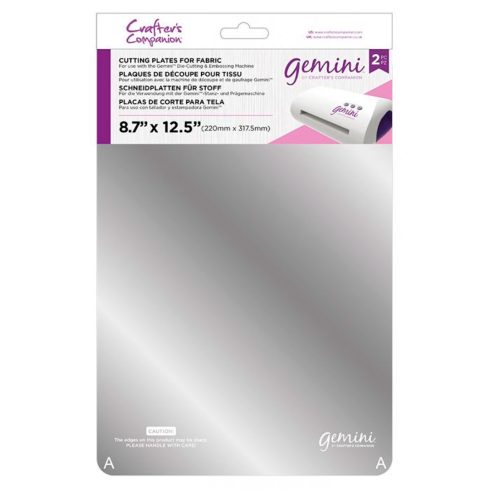 Gemini Cutting Plates for Fabric 8.7"x12.5" – leikkuulevy kankaalle A4 (2kpl)