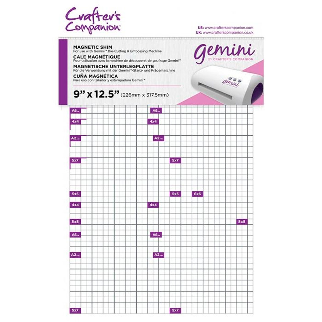 Gemini Magnetic Shim 9x12.5" – magneetti välilevy A4 (1 kpl)