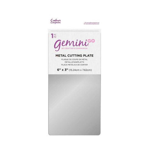 Gemini Go Metal Cutting Plate 6"x3" – metalli leikkuulevy (1kpl)