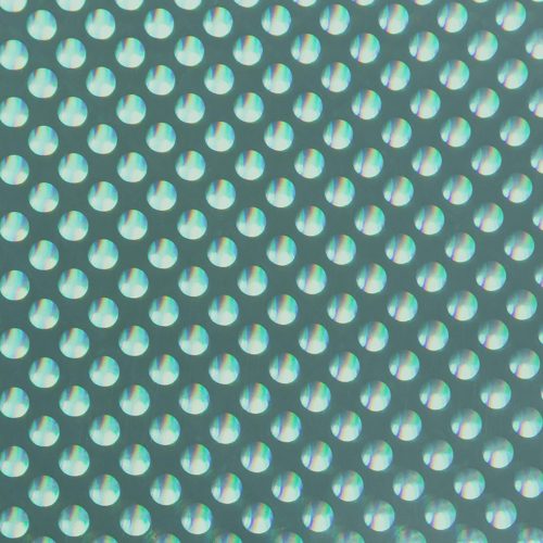 Vinyyli 12" Cricut Premium Vinyl Holographic Bubbles Bright Teal - Image 2