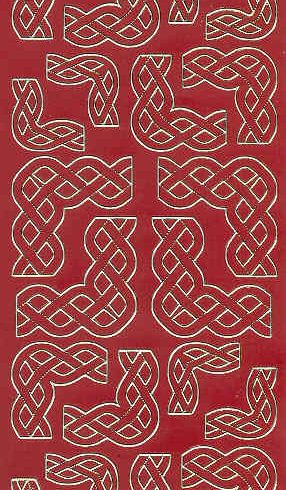 Ääriviivatarra, kulmat