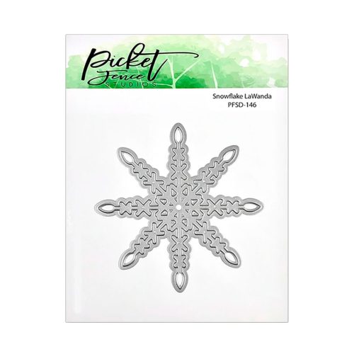 Picket Fence Studios stanssi – SNOWFLAKE LAWANDA