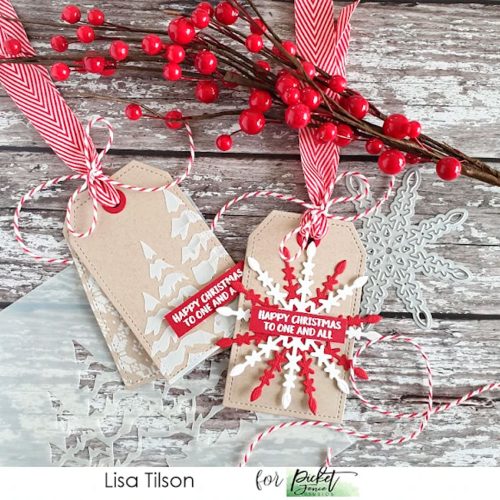 Picket Fence Studios stanssi – SNOWFLAKE LAWANDA - Image 3