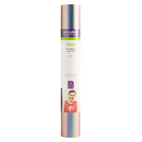 Silityskalvolajitelma 12" - Cricut SportFlex Iron-On Metallics Sampler