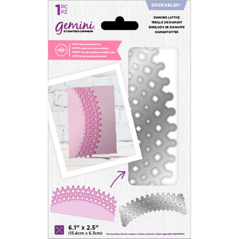 Gemini Edgeables 2-puolinen stanssi – DIAMOND LATTICE