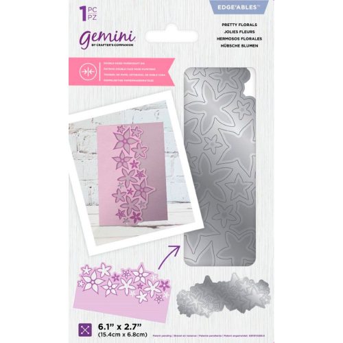 Gemini Edgeables 2-puolinen stanssi - PRETTY FLORALS