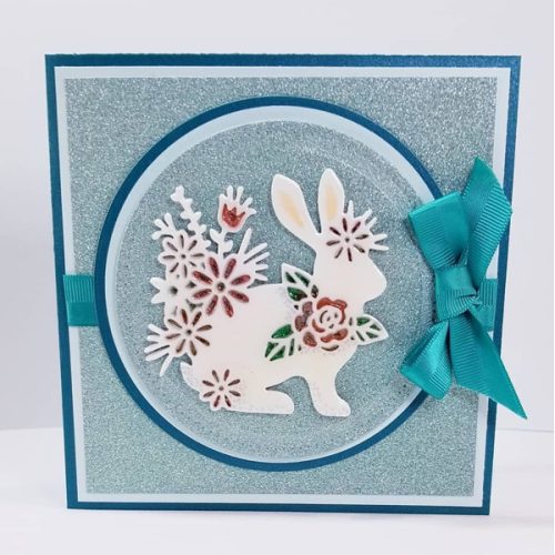Gemini Elements stanssi – SILHOUETTE RABBIT - Image 2