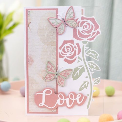 Gemini Edgeables stanssi – ROMANTIC ROSE - Bild 2