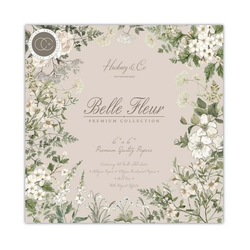 Craft Consortium – Belle Fleur paperilehtiö 15 x 15 cm