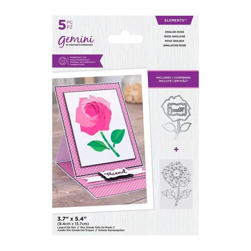 Gemini Elements stanssi – ENGLISH ROSE