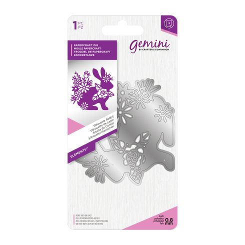 Gemini Elements stanssi – SILHOUETTE RABBIT
