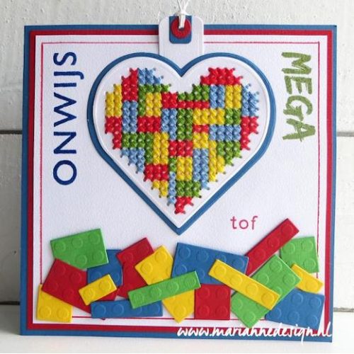 Marianne Design stanssi – CROSS STITCH HEART - Bild 2