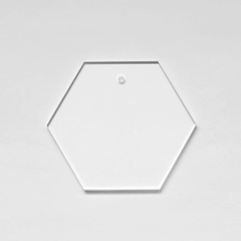 Akryylilevy HUURRE HEXAGON 8 cm