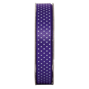 Satiininauha violetti pilkullinen (3m)