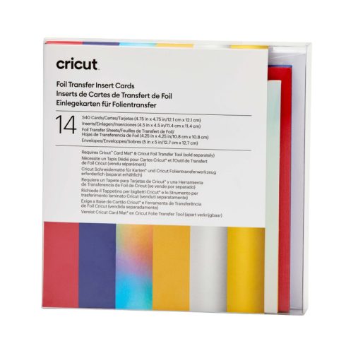 foil transfer insert cards