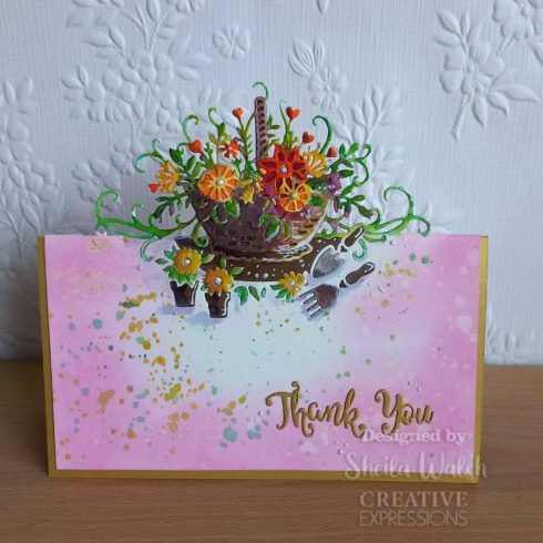 Creative Expressions stanssi – Floral Basket Edger02