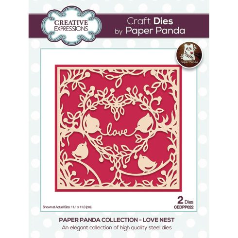 Creative Expressions stanssi – LOVE NEST
