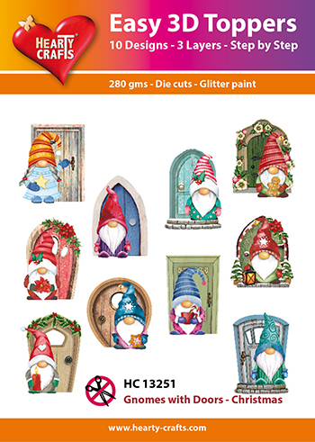 Hearty Crafts Easy 3D Toppers 3D-paketti