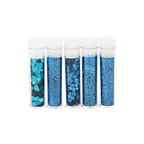 Mini hilelajitelma Glitter & Flitter Set – SININEN