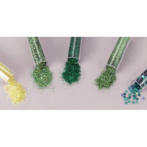 Mini hilelajitelma Glitter & Flitter Set – VIHREÄ - Bild 2
