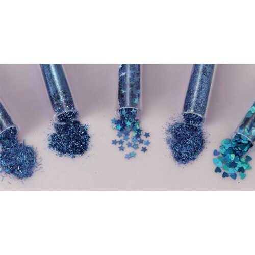 Mini hilelajitelma Glitter & Flitter Set – SININEN - Bild 2