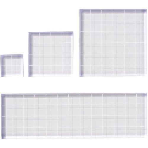 FISKARS Stamp Block Set leimasin akryylipalikat (4 kpl) - Bild 2