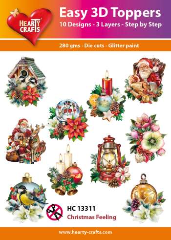 Hearty Crafts Easy 3D Toppers 3D-paketti