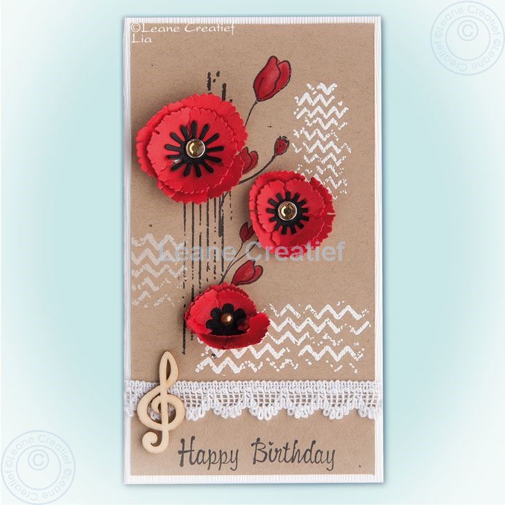 Leane Creatief Flower Foam Set 14 - Softis 6 x A4 LAJITELMA PINKKI/PUNAINEN - Image 2