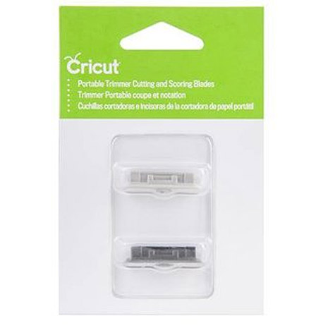 Cricut Portable Trimmer Cutting And Scoring Blades varaterät - (suoraan leikkaava ja nuuttaava) 2kpl