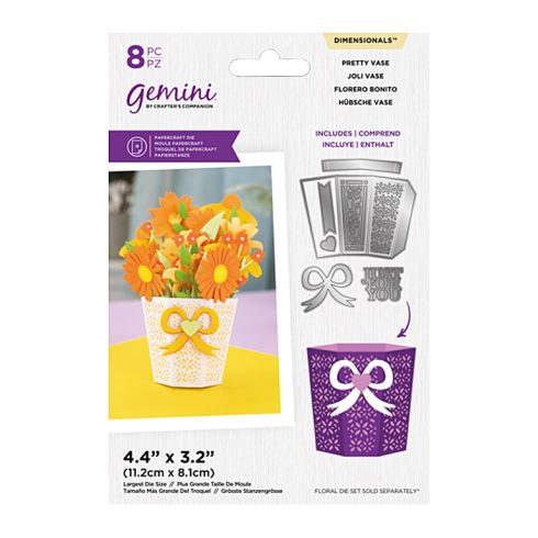 Gemini Dimensional stanssi – PRETTY VASE