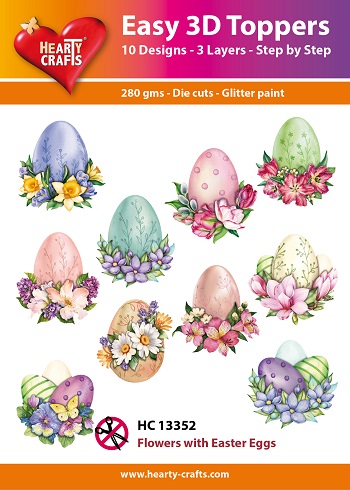 Hearty Crafts 3D-paketti Easy 3D Toppers
