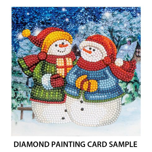 Timanttimaalaus Diamond Painting Card