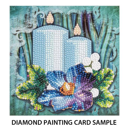 Timanttimaalaus Diamond Painting Card