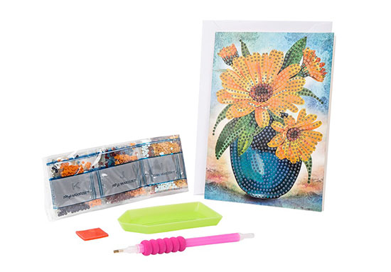 Timanttimaalaus Diamond Painting Card