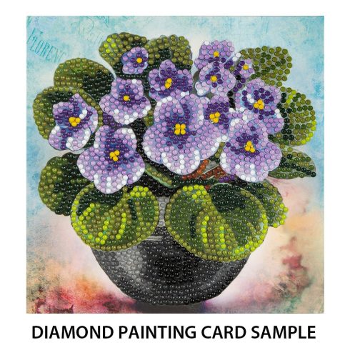 Timanttimaalaus Diamond Painting Card