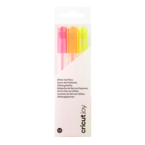 Cricut Joy Glitter Gel Pens Neon - Cricut Joy kynäsetti glittergeeli neon (3 kpl)