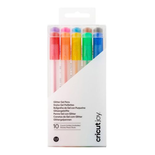 Cricut Joy Glitter Gel Pens Rainbow - Cricut Joy kynäsetti glittergeeli (10 kpl)